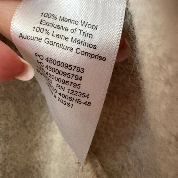 Aritzia Babaton Long Wool Cardigan - Picture 3 of 3